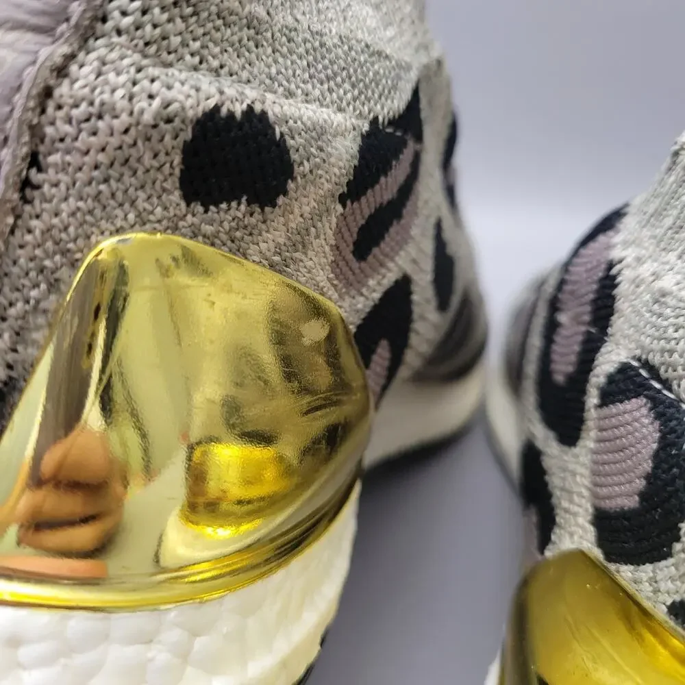 Adidas Ace 16+ Ultra Boost Mens Size 10 RARE Leopard Animal Print Gold